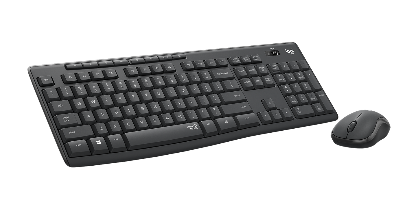 Logitech MK295 Silent Wireless Keyboard & Mouse Combo