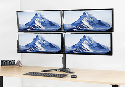 Asus 23.8" Quad Monitor Package with Stand