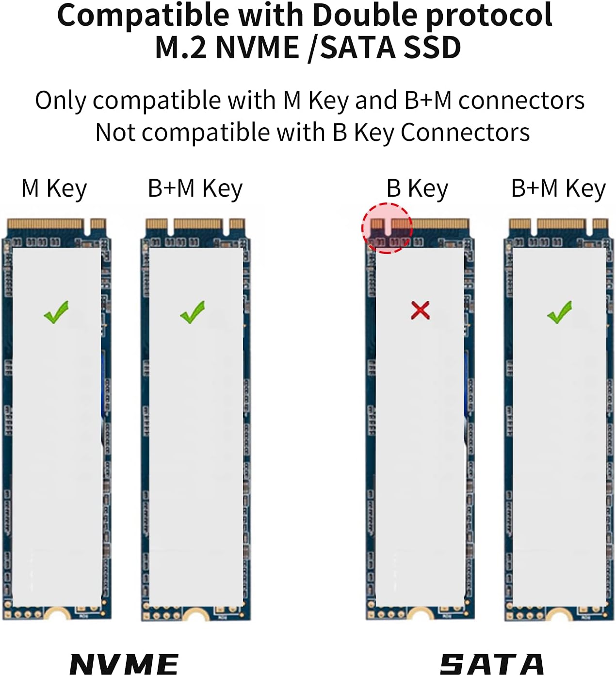 External Micro M.2 2TB USB 3/C SSD