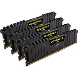 128GB DDR4 3600MHz CORSAIR VENGEANCE® LPX (4X 32GB)