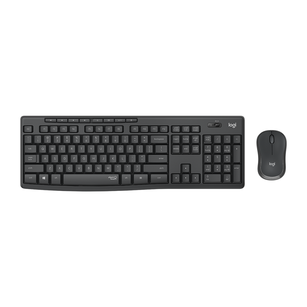 Logitech MK295 Silent Wireless Keyboard & Mouse Combo